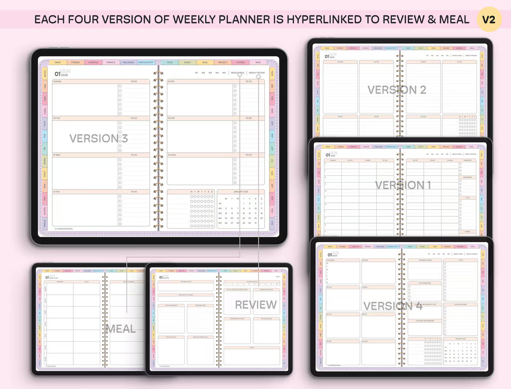 All-in-One Digital Planner 2026–2027