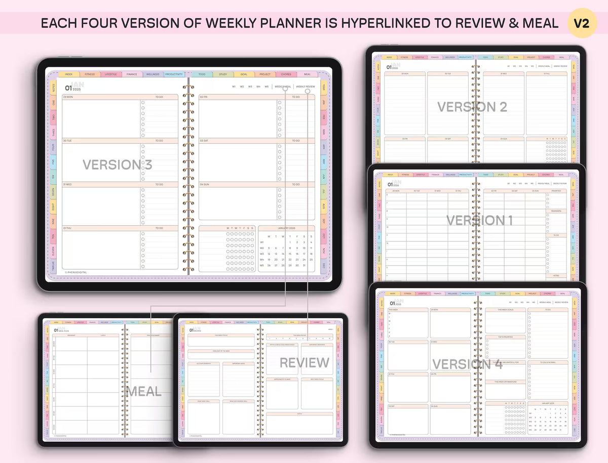 All-in-One Digital Planner 2026–2027