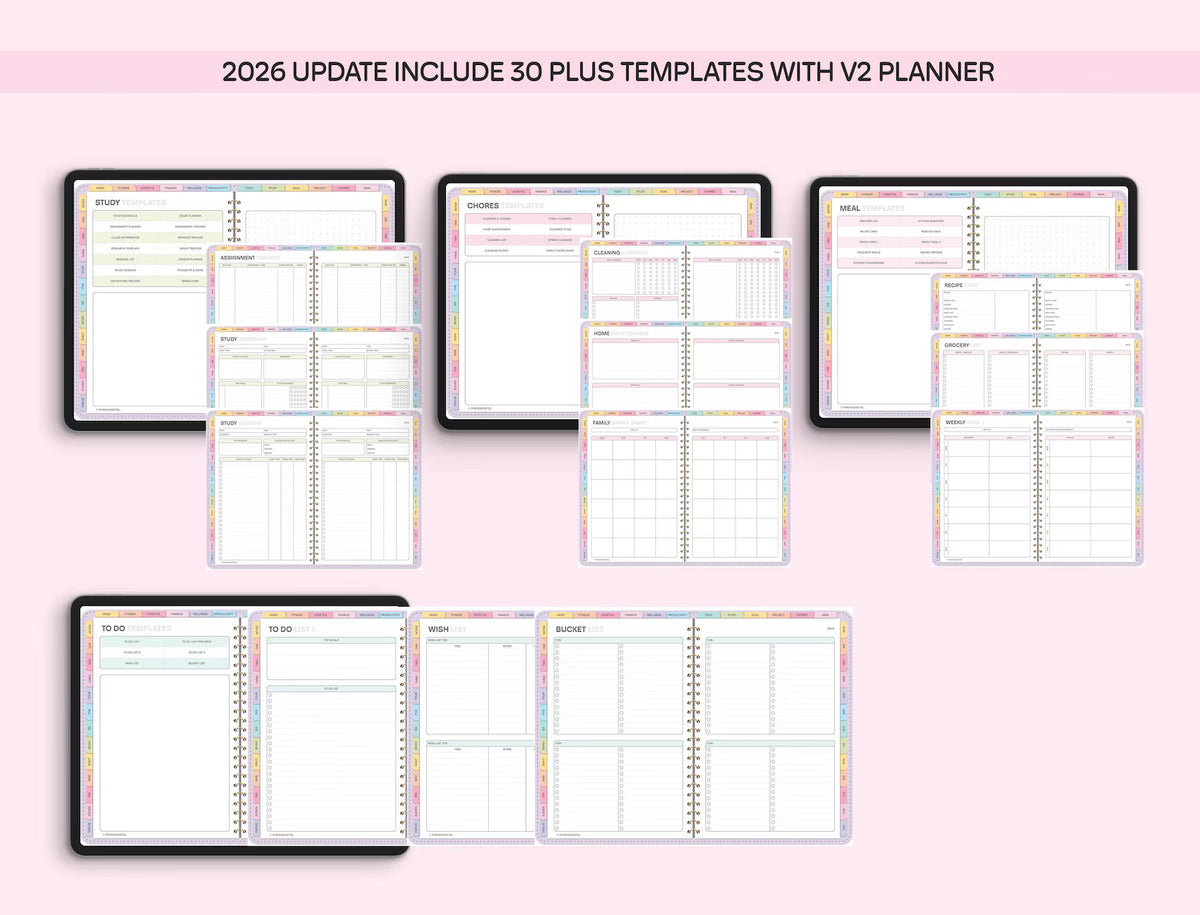 All-in-One Digital Planner 2026–2027