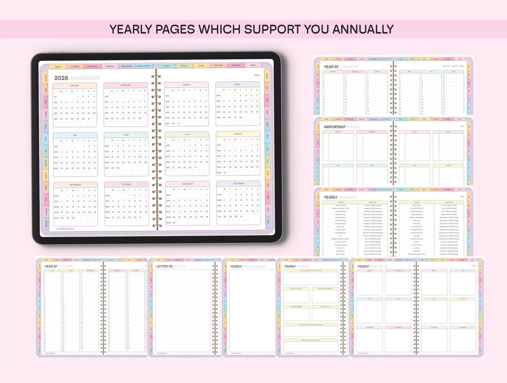 All-in-One Digital Planner 2026–2027