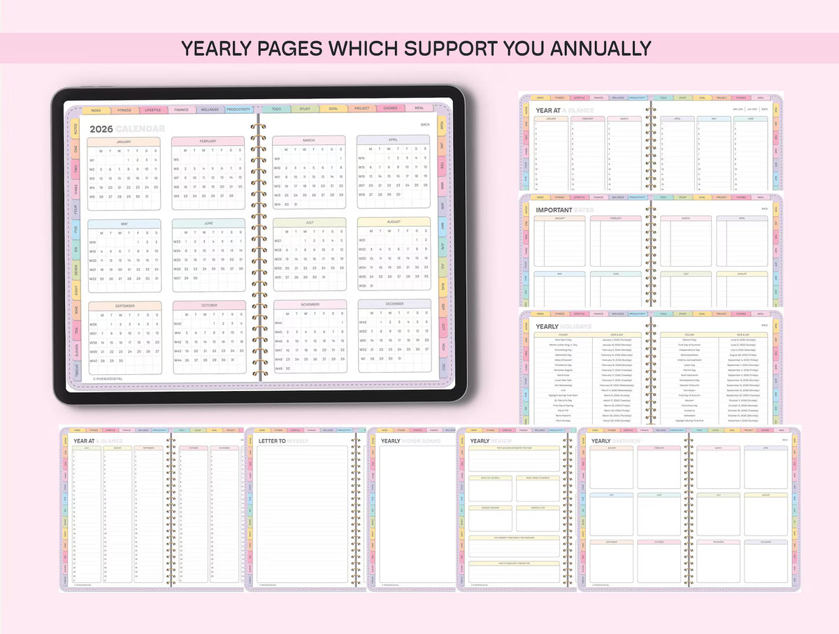All-in-One Digital Planner 2026–2027