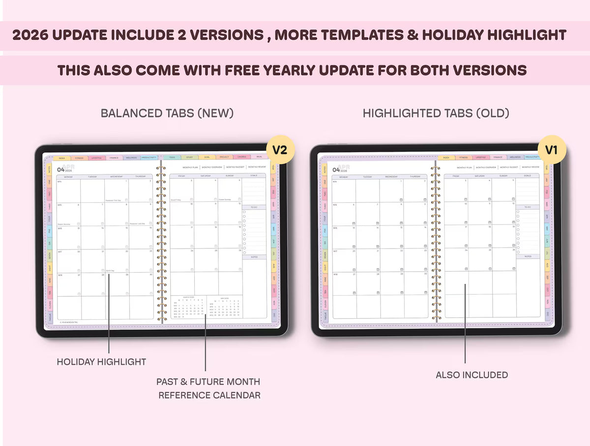 All-in-One Digital Planner 2026–2027