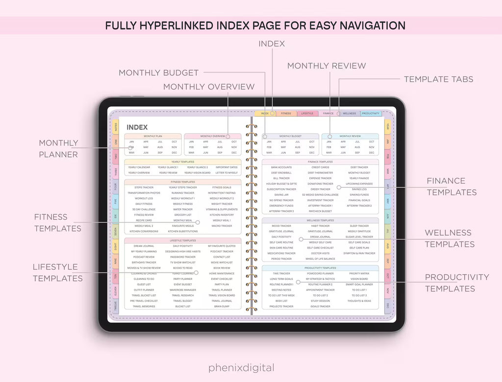 All-in-One Digital Planner 2026–2027