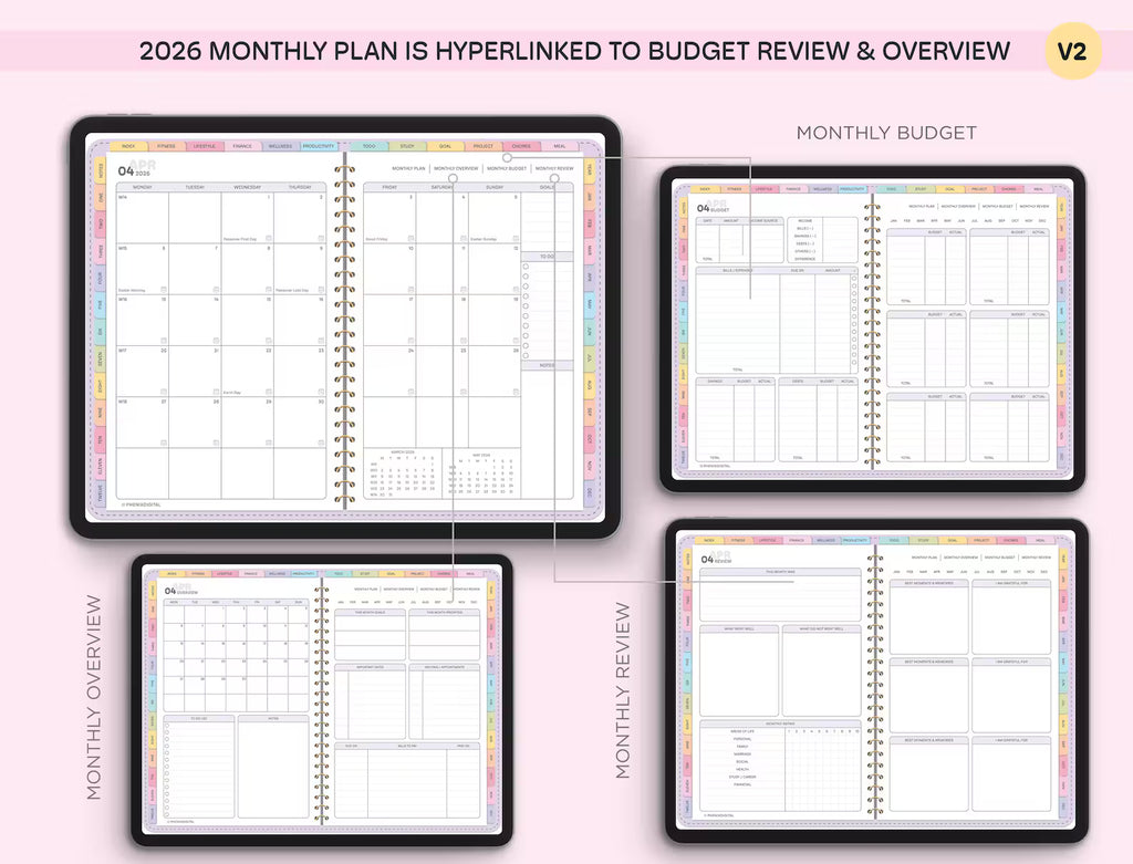 All-in-One Digital Planner 2026–2027