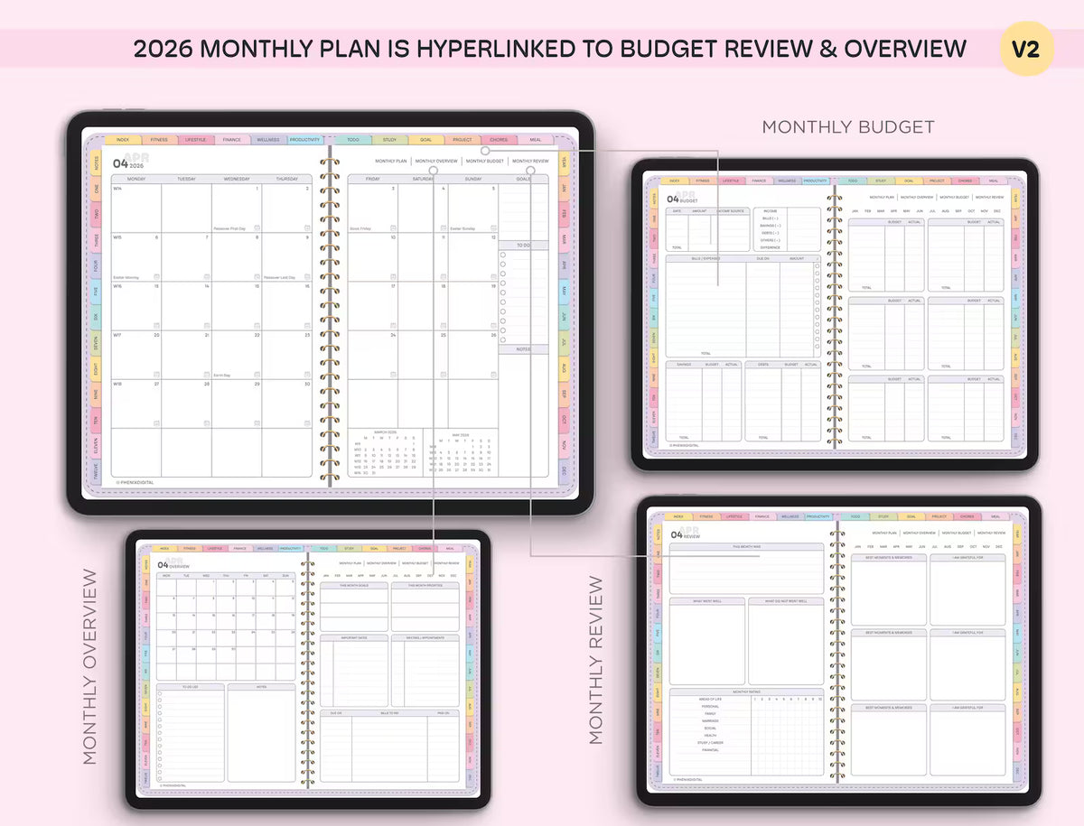 All-in-One Digital Planner 2026–2027