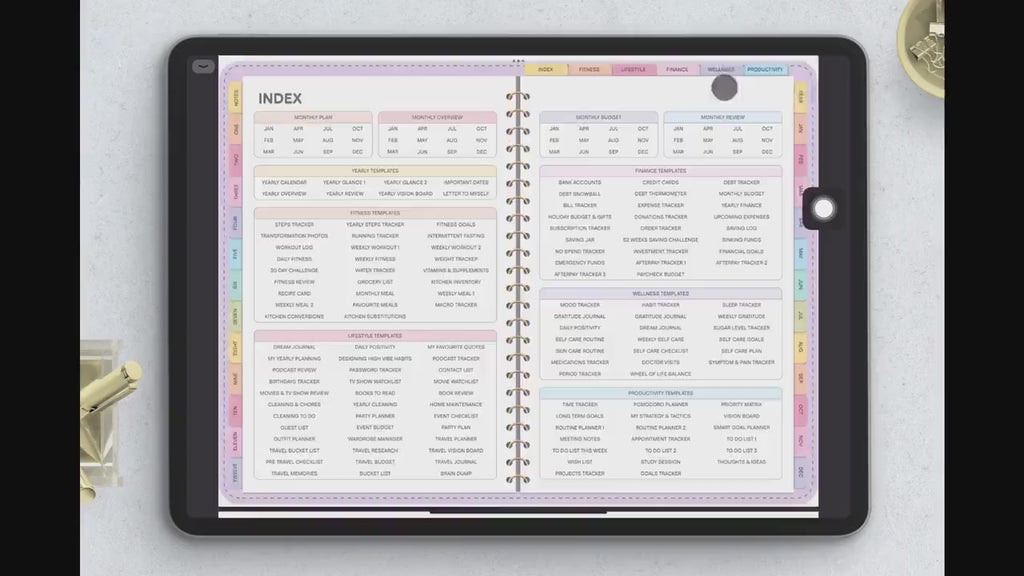 All-in-One Digital Planner 2026–2027