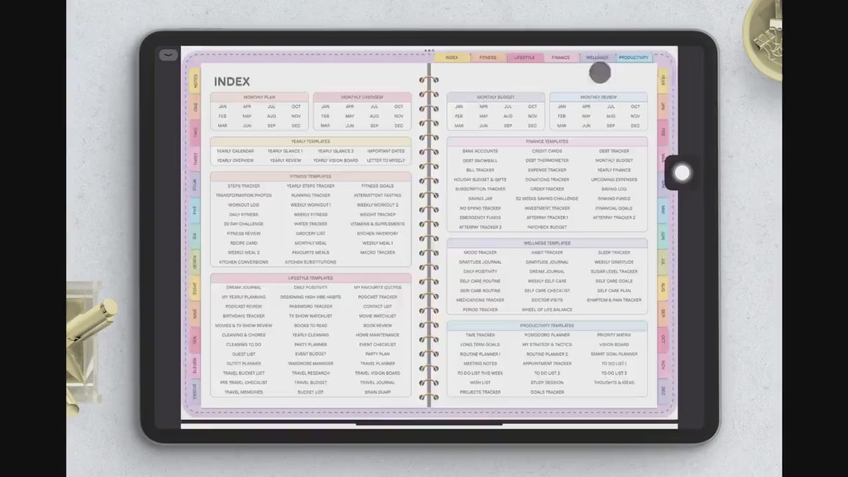 All-in-One Digital Planner 2026–2027